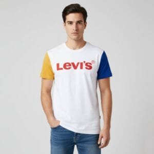 Levi's Multi-Color Sleeve T-shirt