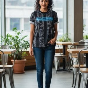 Jack & Jones Urban Camo & Striped TShirt