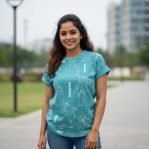 U.S. Polo Assn. Sketch & Slogan TShirt