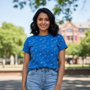 Jack Club Kite Print TShirt