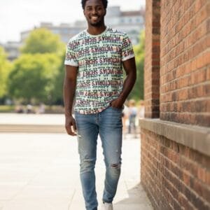 Jack Club Graffiti Style T-Shirt