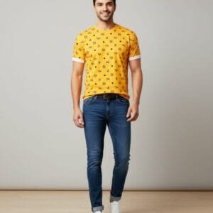 Jack Club Icon Print T-Shirt