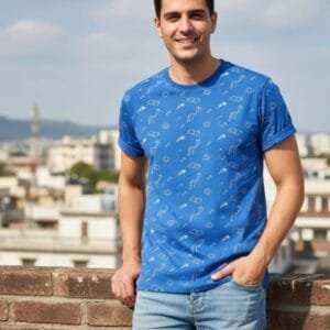 Jack Club Kite Print T-Shirt