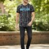 Jack & Jones Urban Camo & Stripe T-Shirt