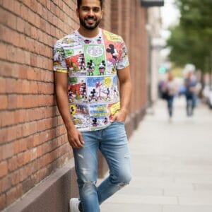 U.S. Polo Assn. Mickey Mouse Comic T-Shirt