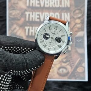 Fossil Grant Premium 7A Chronograph – Brown Leather Edition