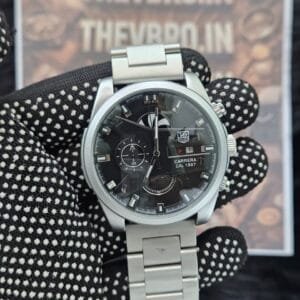 Tag Heuer Carrera CR7 Edition – Heavy Quality Silver Watch