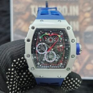 Richard Mille Inspired 7A Watch – Blue Strap